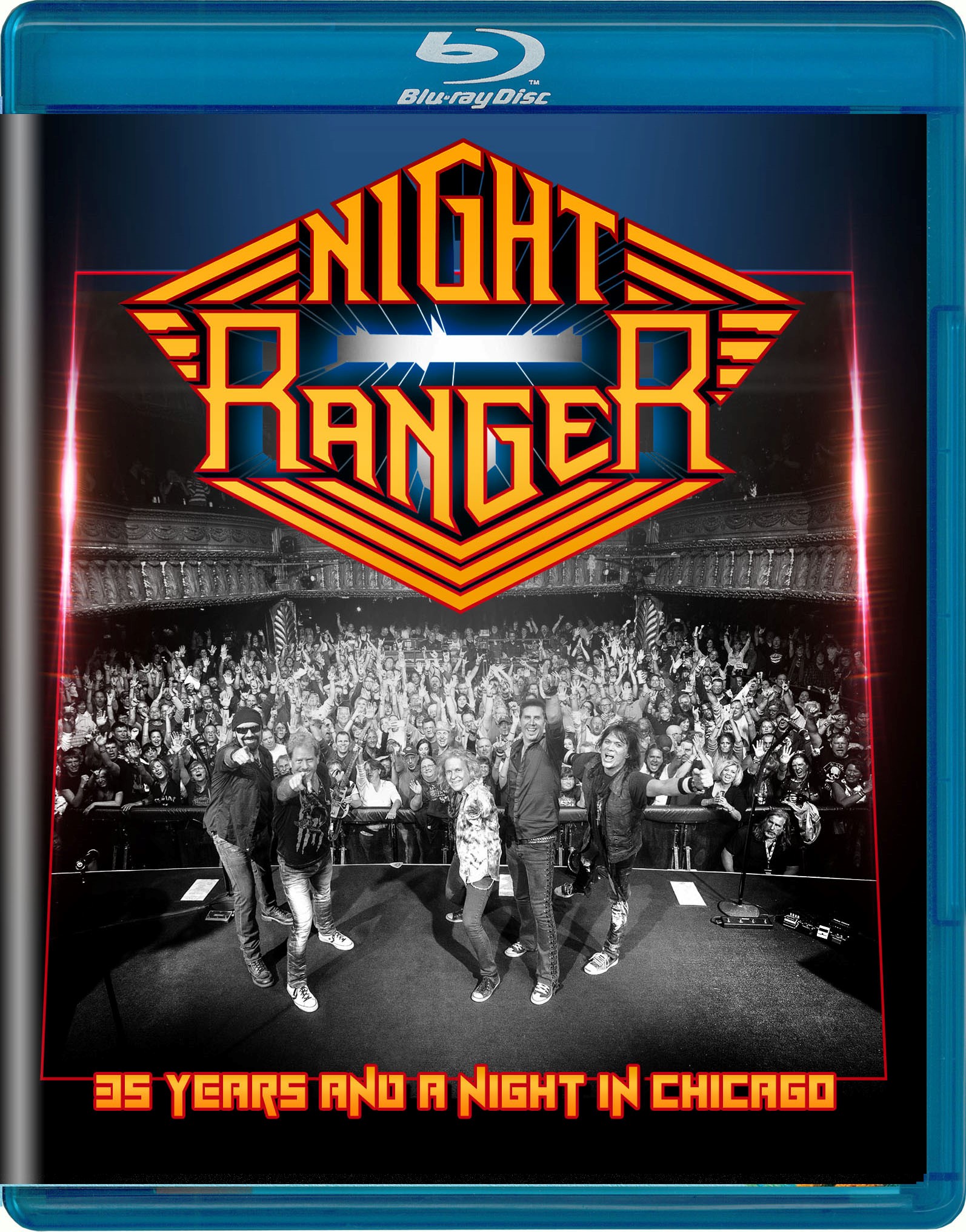NIGHT RANGER - 35 Years and a Night in Chicago (Blu Ray)